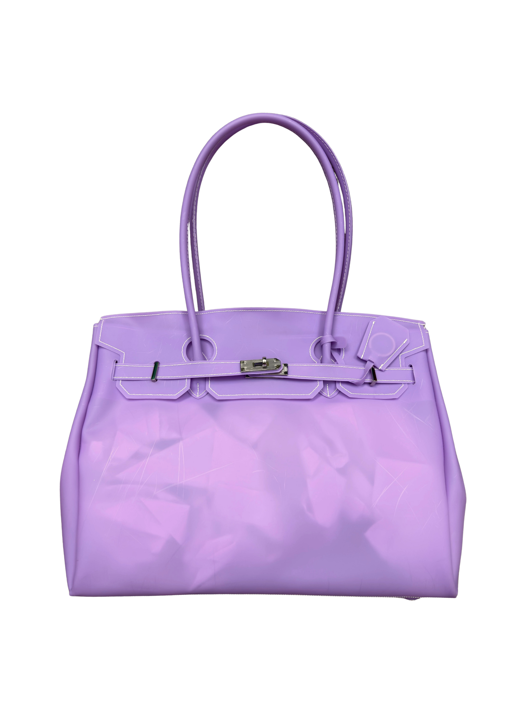 Jelly Firkin 40 Purple PVC Bag - Front