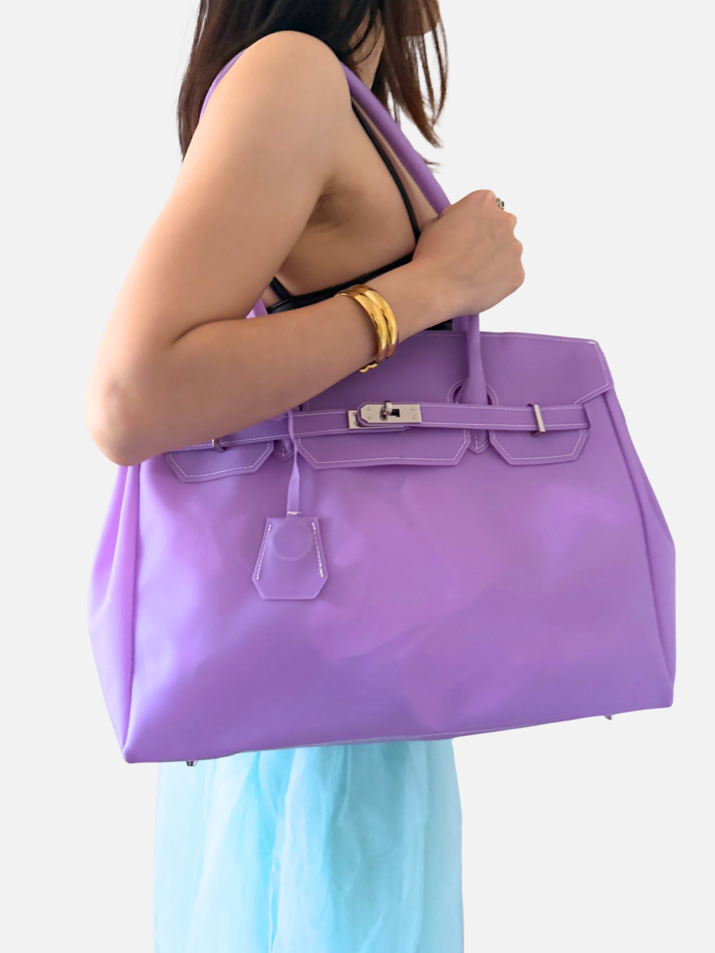 Jelly Firkin 40 Purple PVC Bag - Model 2